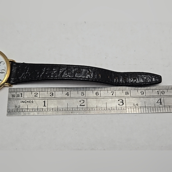 Womens Vintage Fortron Quartz Swiss Made 10k Gold Plated Watch New Battery - Picture 7 of 11